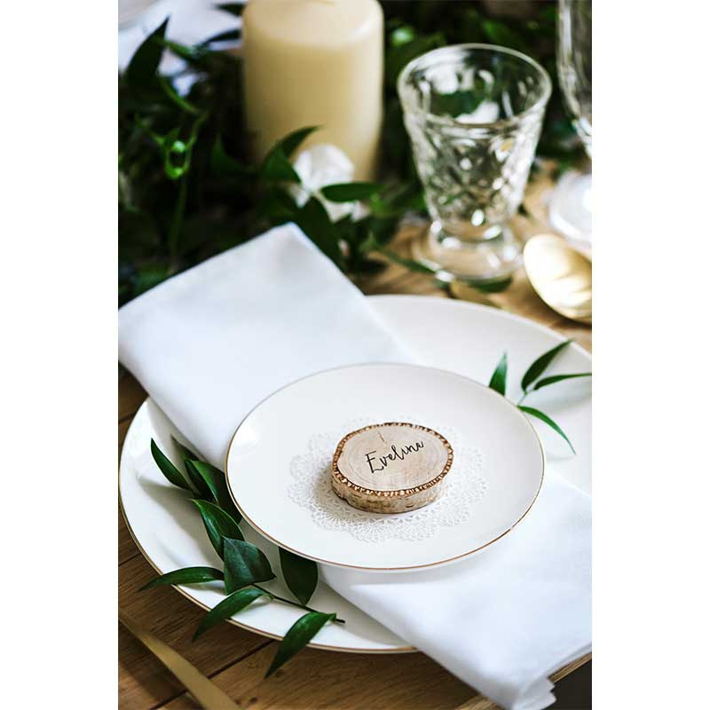 Placeringskort Rosett