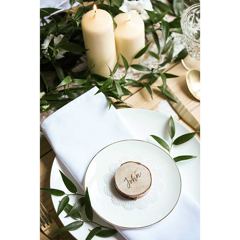 Placeringskort Rosett