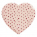 Hjärtformade papperstallrikar Hjärtformade papperstallrikar