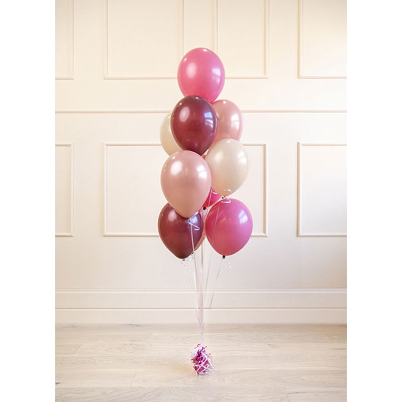 Ballonger Rosa nyanser 10-pack