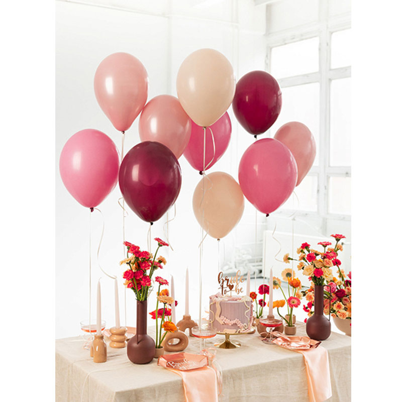 Ballonger Rosa nyanser 10-pack