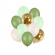 Ballonger Gröna nyanser 10-pack Ballonger Gröna nyanser 10-pack