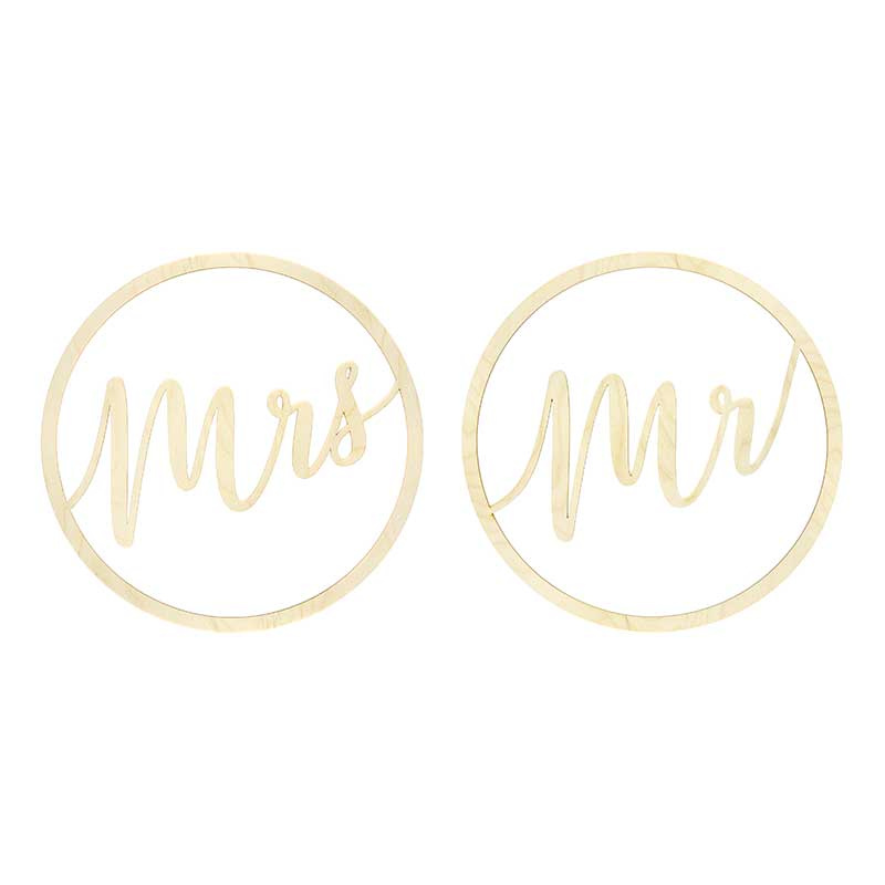 Stolsdekoration Bröllop 