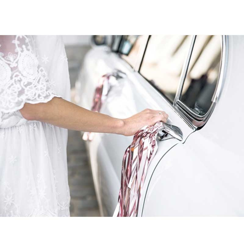 Bildekoration Bröllop Roséguld