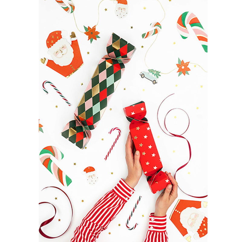 Presentetiketter  Santa