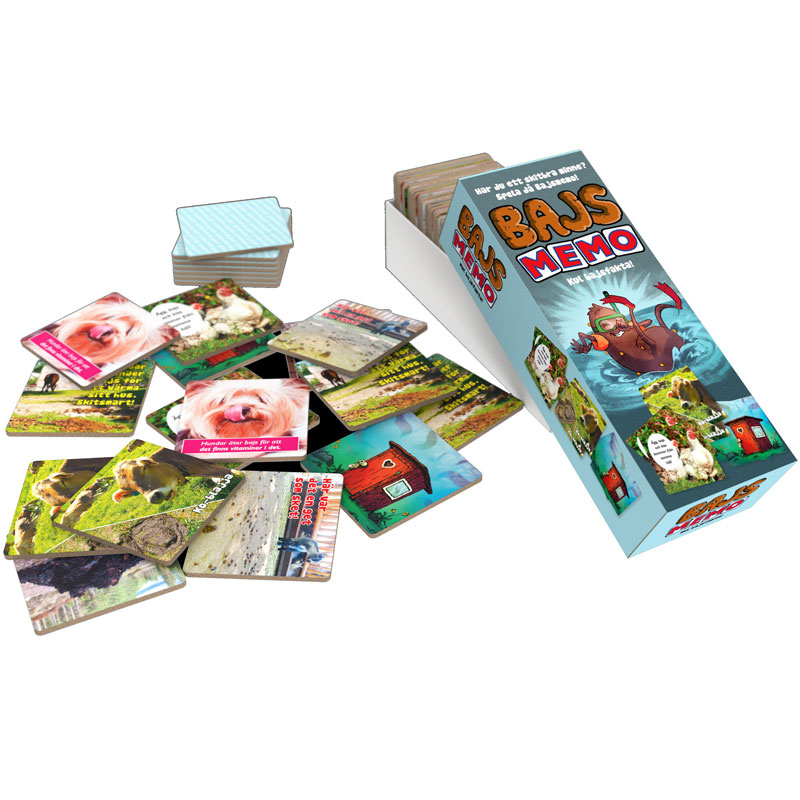 Bajs-MEMO Spel