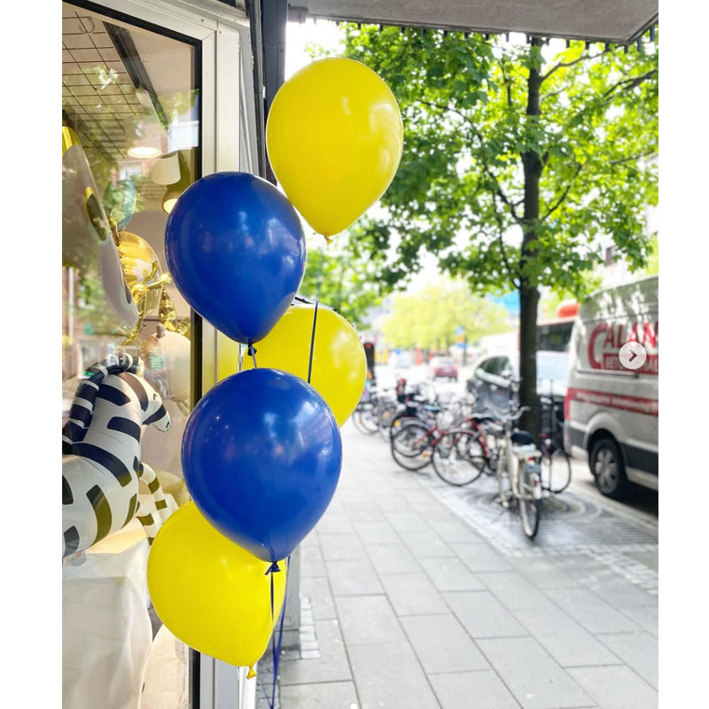 Ballongbukett helium 5 ballonger 
