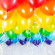 Ballongkit Rainbow Takdekoration Ballongkit Rainbow Takdekoration
