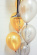Heliumfylld ballongbukett Champagneglas
