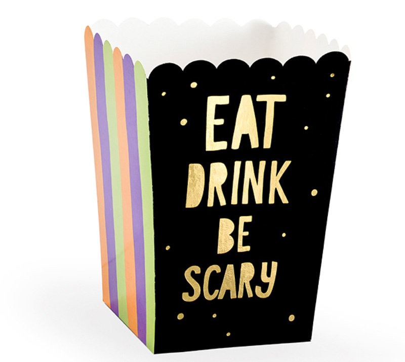 Popcornbägare Eat drink be scary