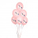 Latexballonger Rosa Hästar Latexballonger Rosa Hästar