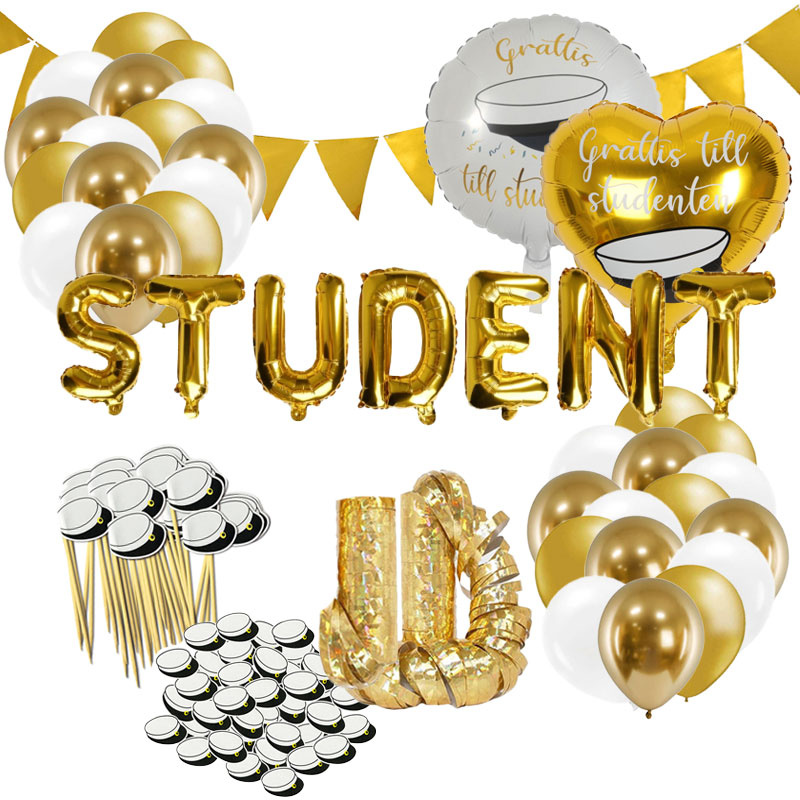 Studentkit Klassisk Guld