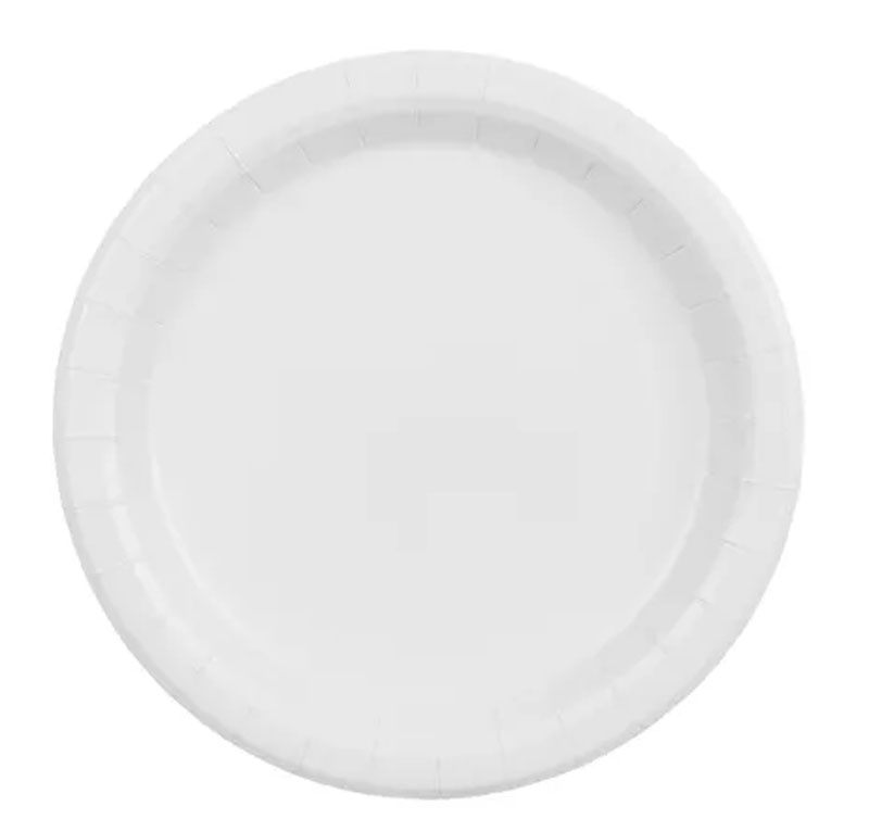 Assietter vit 6-pack