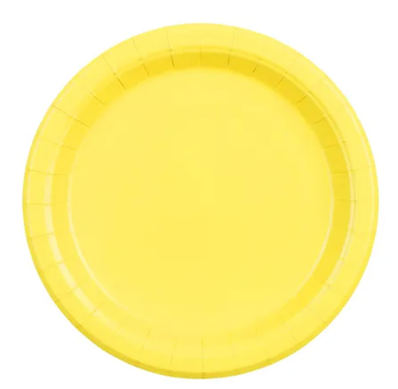 Assietter gula 6-pack