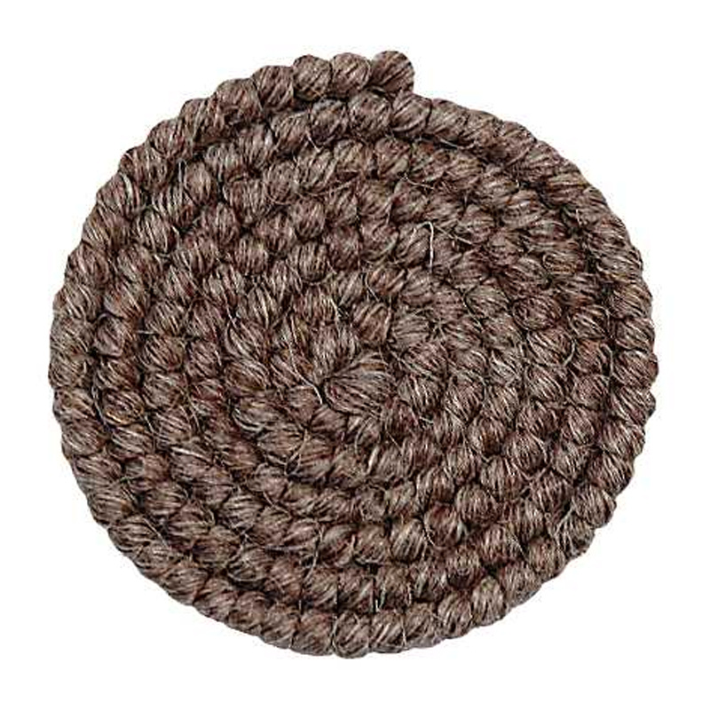 Ullcrepe Mörk Gråbrun