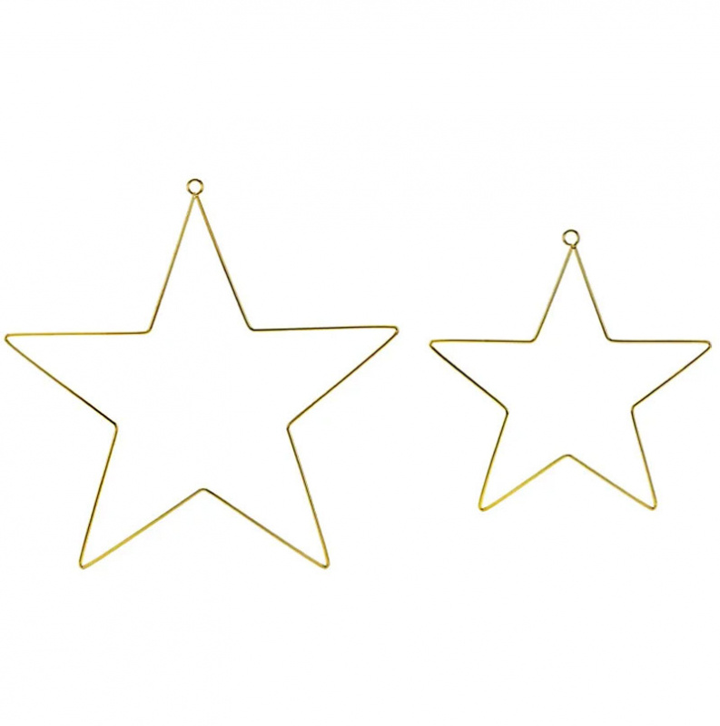 Julstjärnor guld